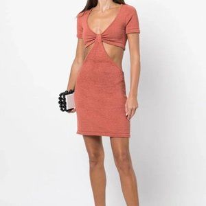 cult gaia billie cut out dress